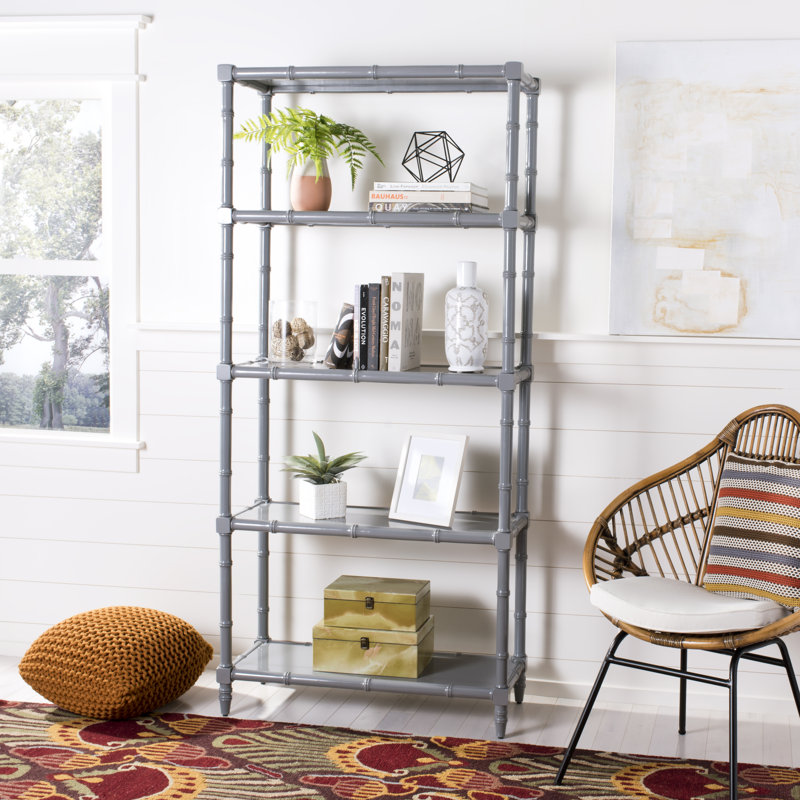 Basingstoke 37cm W Manufactured Wood Shelving Unit, Grey