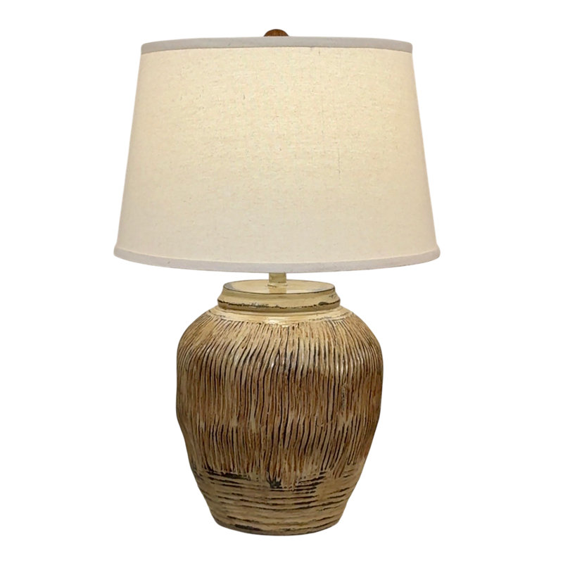 Lampe de table Rustic, Bronze/brun
