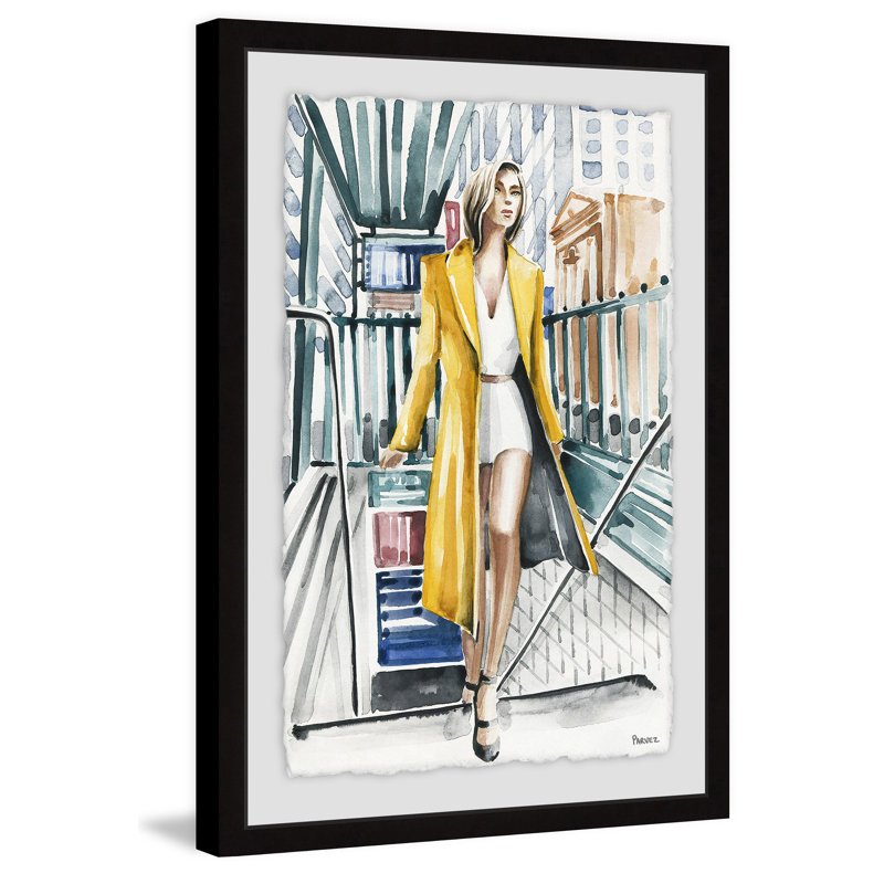 Underpass Fashion par Parvez Taj - reproduction de cadre photo, H 12 po x l 8 po x P 1,5 po