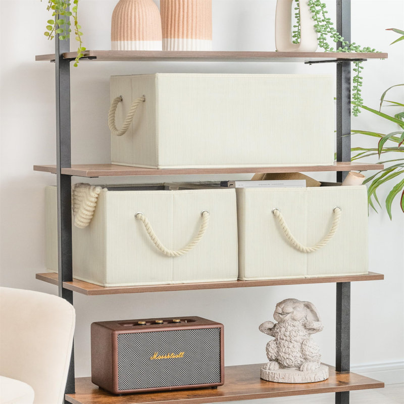 Breakwater Bay Fabric Decorative Bin