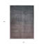 Tapis extérieur lavable gris anthracite et brun 10 pi x 14 pi