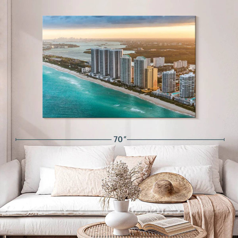Gratte-ciel Nicci Miami Beach, H 34 po x l 51 po