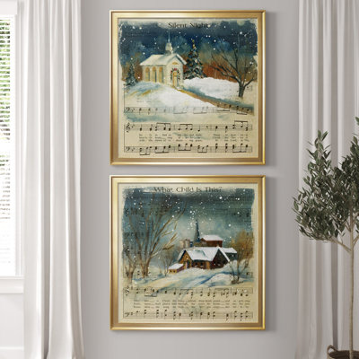 " Silent Night " 2 - Pieces