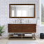 Ensemble de meuble-lavabo double 60 po Kleier-83630241
