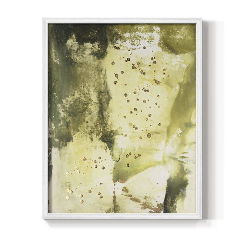 Impression encadrée Canyon Diptych II - bois massif, H 28 po x l 22 po, Blanc