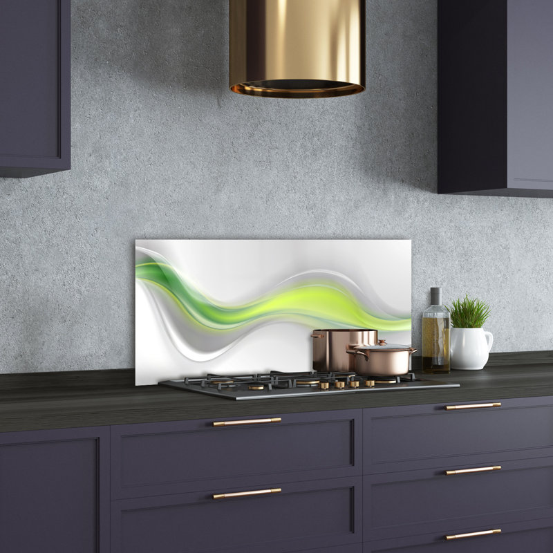 Beppino 50cm W x 100cm L Glass Peel and Stick Panel