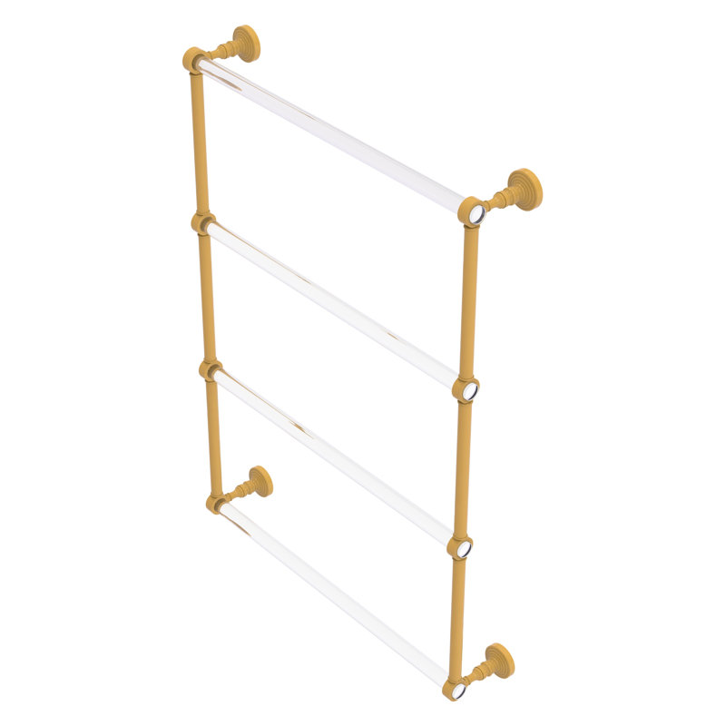 Spanish Gold 4-Tier Wall Mounted Ladder Towel Bar