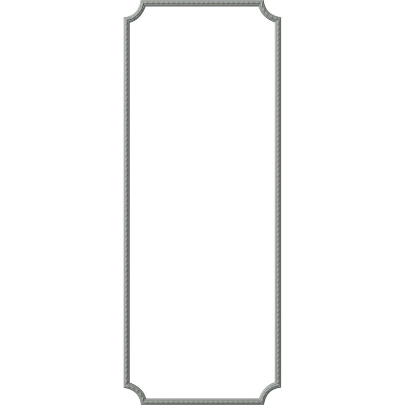 Ensemble de moulure de panneau Bulwark, L 28 po x H 72 po, Simple