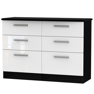Fully Assembled Yvette 6 Drawer Chest