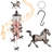Horse Wind Chime