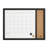 Thomas Martha Stewart Magnetic Dry Erase Monthly Calendar and Cork Board Combo with Included Marker, Magnets-89798291