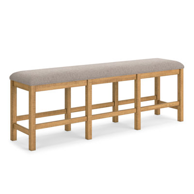 Banc de salle à manger à hauteur de comptoir Leannah