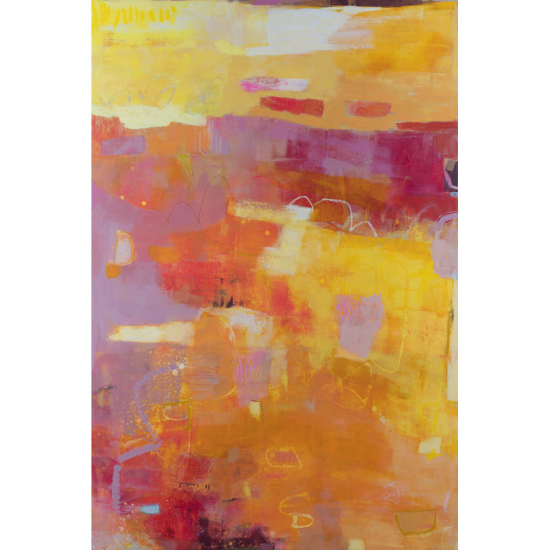 Viv II by Sue Jachimiec - Wrapped Canvas Print, 46cm H x 30cm W x 3.8cm D