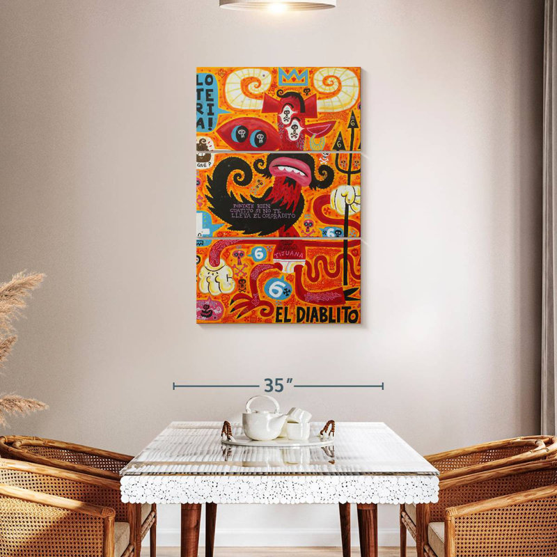 Kelan Loteria, 45" H x 28" W