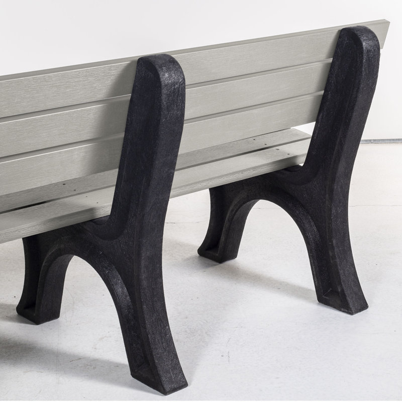 Banc d'extérieur Angelyna, Gris havre
