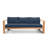 Sonoma 4-Piece Teak Sunbrella Sofa Seating Group with Cushions-1547252172