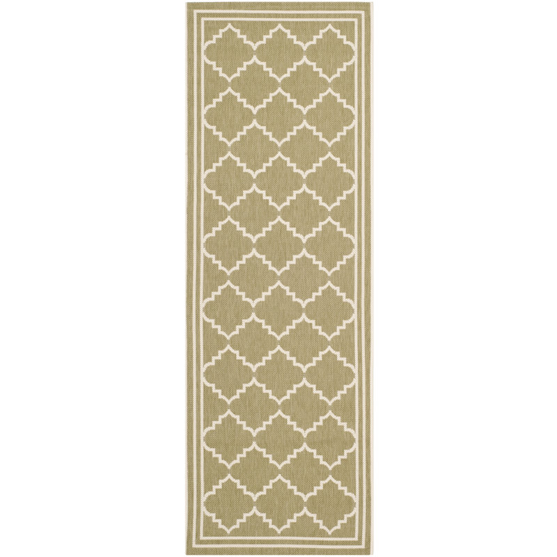 Herefordshire Performance Geometric Indoor/Outdoor Area Rug, Runner 2'3" x 10'
