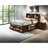 Espresso Finish Ek Bed W/Storage