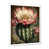 White Single Picture Framed