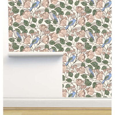 Rouleau de papier peint adhésif texturé L 6 pi x l 24 po Amy MacC Ready Designs