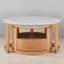 Ensemble de 2 tables basses gigognes