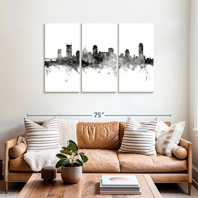 Sébbie, Nashville, Tennessee, horizon huit, H 36 po x l 57 po