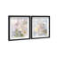 Floral Haze Set Shadowbox Floral & Botanical Print by Oliver Gal, Black Frame, 16 x 20-2055134752-2055134753