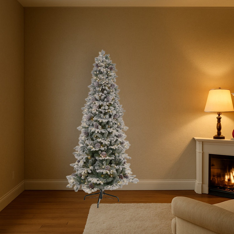 90' H Lighted Artificial Christmas Tree