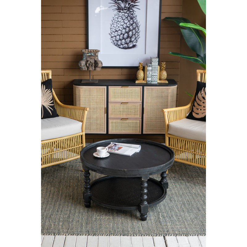 Clidy Single Coffee Table, Black