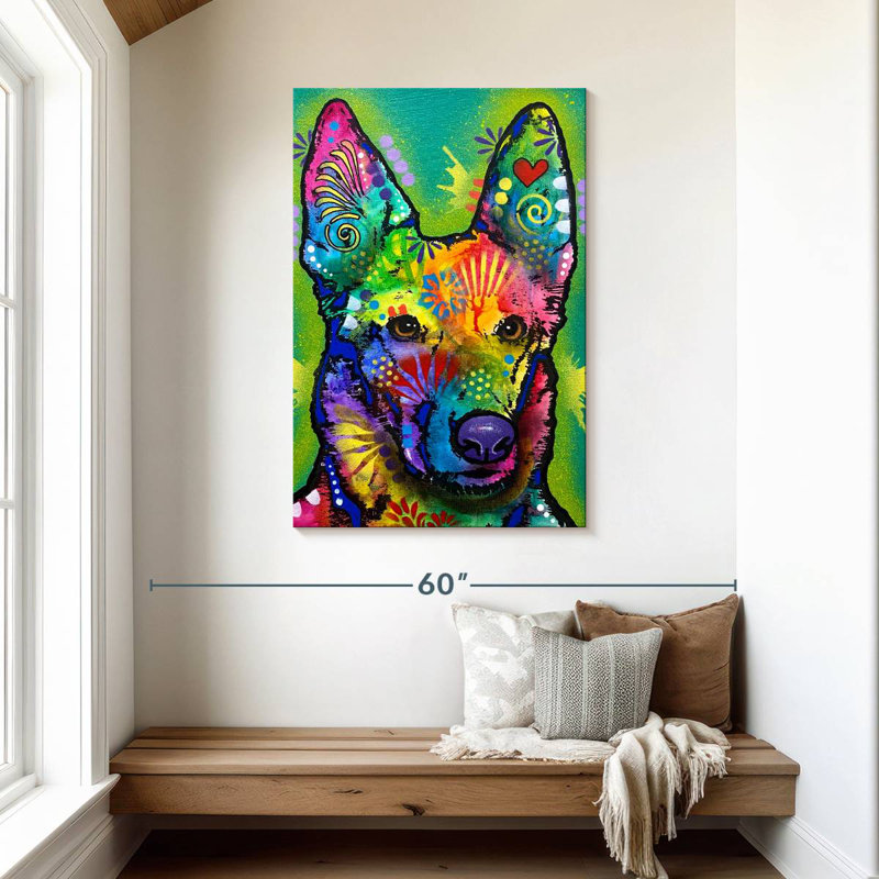 Brampt I See What You Did There, 45" H x 30" W
