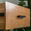 Buffet en bois massif de style industriel