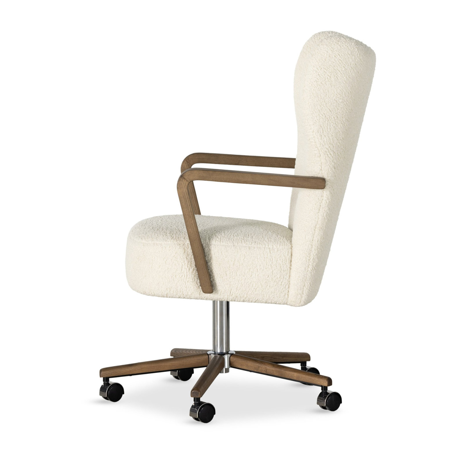 Billinghurst Adjustable Executive Chair, Sheepskin Natural