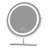 Ehrmann Aura Tri Tone Round Vanity Mirror with Table Stand, LED Makeup Mirror with 360 Degrees Rotatable-333281106