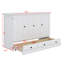 Lit escamotable en bois avec station de charge et grand tiroir de rangement-110809907-110809906