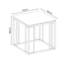 Cemil Frame End Table