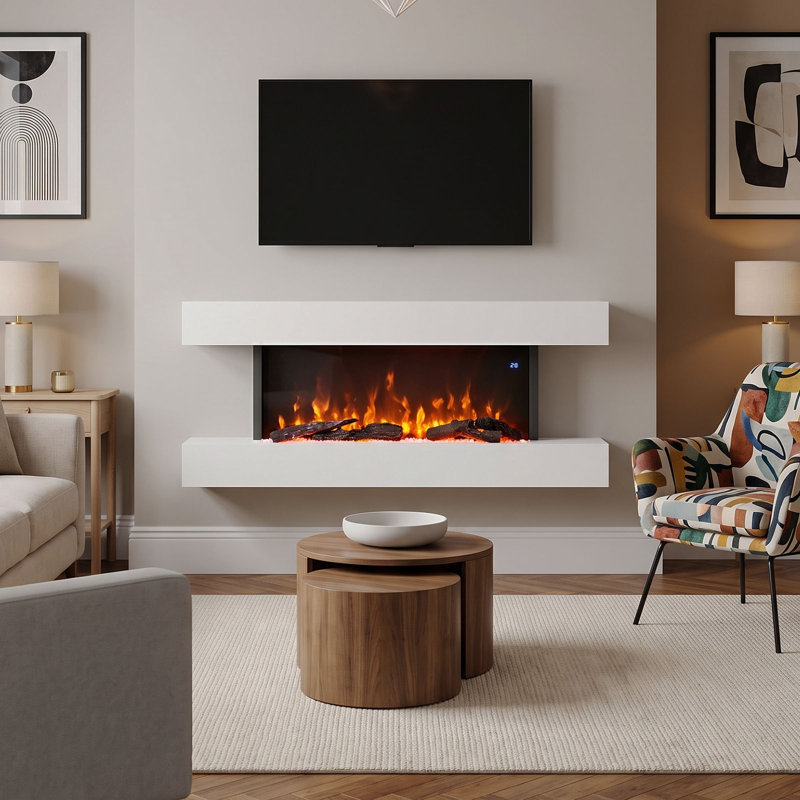 Smart Electric Fireplace Cabinet