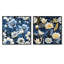 Polster - Ensemble de 2 collages floraux carrés-101849049-101849044