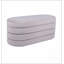 Banc en velours avec rangement, conception simple, confortable et durable, banc multifonctionnel
