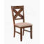 Chaises de salle à manger en bois massif Karven, ensemble de 2