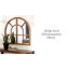 Kate et Laurel Boldmere miroir à arche large 30 x 29 brun-73313300