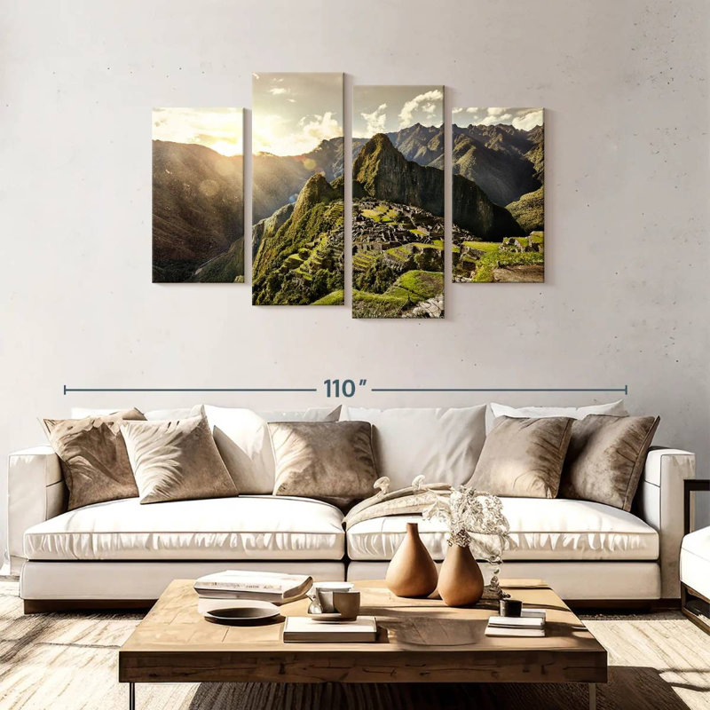 Lilie Ancient Machu Picchu, 48" H x 75" W