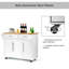 Stephan 121 cm W Kitchen Cart with Top
