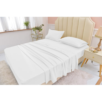 Ultra Soft Wrinkle Resistant Bamboo Derived Rayon Sheet Set