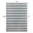 Raygoza Two-Tone Striped Classic Low-Pile Machine-Washable Cream/Dark Gray Rug-1691097021