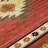 Binette Southwestern Machine Woven Polyester Indoor / Outdoor Area Rug in Red/White/Brown-1472492402