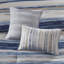 Literie double bleue - édredon 8 pièces Seersucker-125396550-125396551