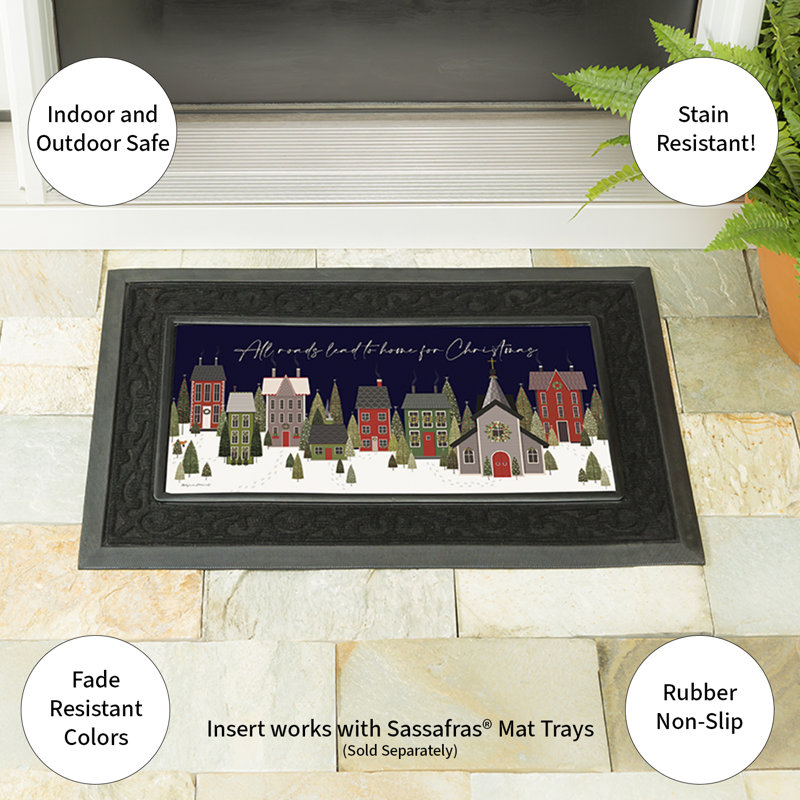 Tapis de Noël Christmas Town Sassafras