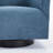 Blue Polyester Side Chair
