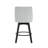 Swivel Upholstered 26'' Counter Stool Wood Leg-692602872