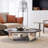 Nordic modern simple round coffee table-122914936